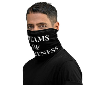 DREAMS OF GREATNESS Face Cover (BLACK)