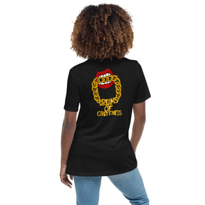 D.O.G. Lips Women's Relaxed Tee Shirt