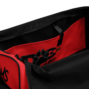 Paw Print Duffle Bag (RED)