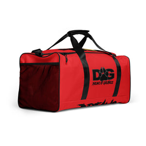 Paw Print Duffle Bag (RED)