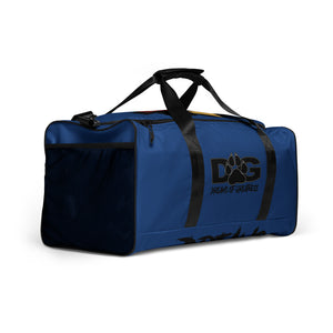 Paw Print Duffle Bag (BLUE)