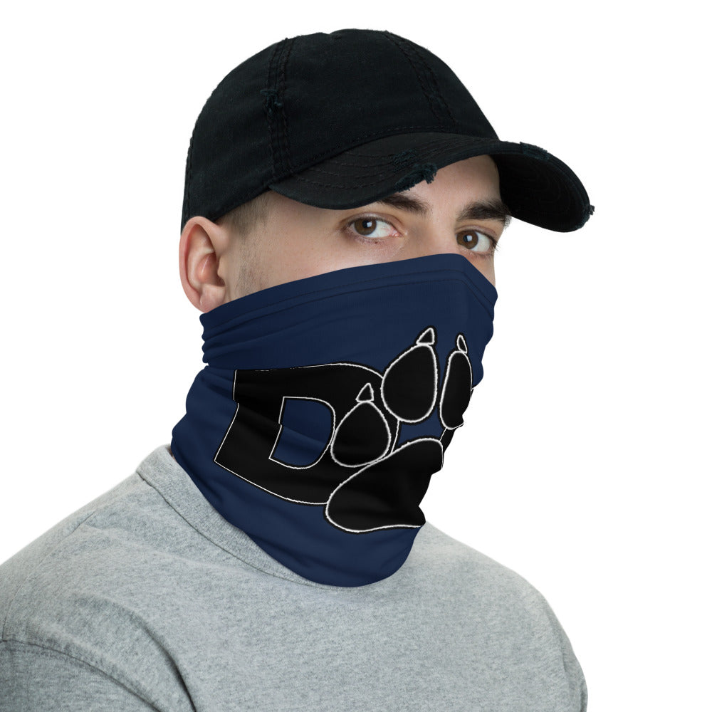 Paw Print Face Mask (NAVY)