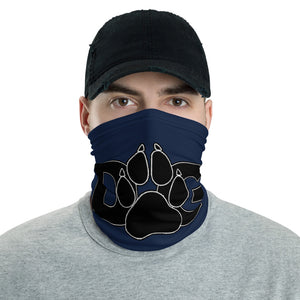 Paw Print Face Mask (NAVY)